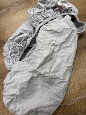 3/$15! PARENTS CHOICE fitted crib toddler bed sheet Light Gray Jersey Crib Sheet